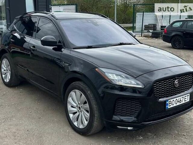 Чорний Ягуар E-Pace, об'ємом двигуна 2 л та пробігом 129 тис. км за 33900 $, фото 1 на Automoto.ua