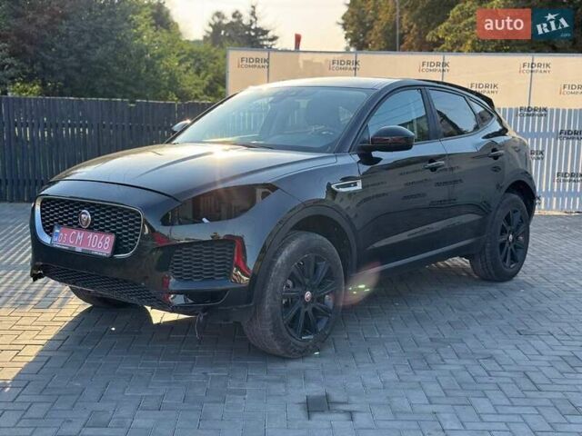 Черный Ягуар E-Pace, объемом двигателя 2 л и пробегом 127 тыс. км за 13200 $, фото 1 на Automoto.ua