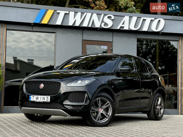 Черный Ягуар E-Pace, объемом двигателя 2 л и пробегом 159 тыс. км за 19900 $, фото 12 на Automoto.ua