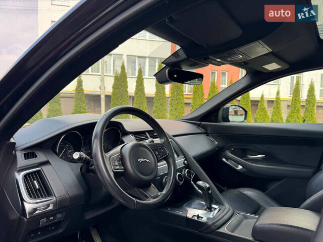 Черный Ягуар E-Pace, объемом двигателя 2 л и пробегом 197 тыс. км за 23900 $, фото 6 на Automoto.ua