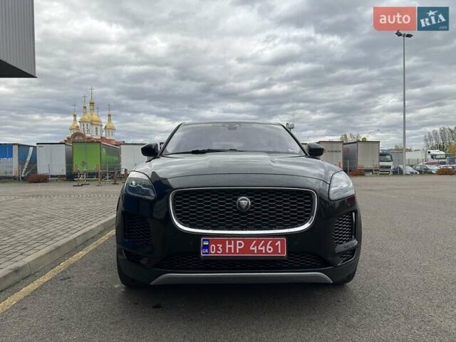 Черный Ягуар E-Pace, объемом двигателя 2 л и пробегом 186 тыс. км за 15900 $, фото 2 на Automoto.ua