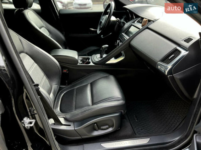 Черный Ягуар E-Pace, объемом двигателя 2 л и пробегом 159 тыс. км за 19900 $, фото 26 на Automoto.ua