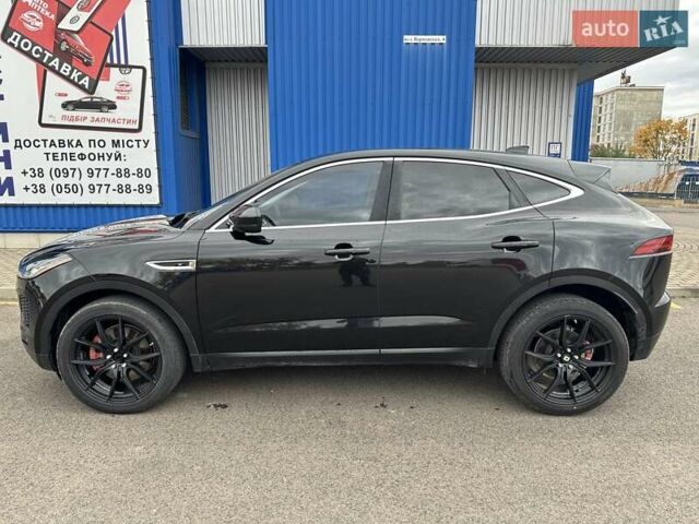Черный Ягуар E-Pace, объемом двигателя 2 л и пробегом 186 тыс. км за 15900 $, фото 6 на Automoto.ua