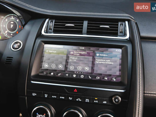 Черный Ягуар E-Pace, объемом двигателя 2 л и пробегом 233 тыс. км за 22300 $, фото 18 на Automoto.ua