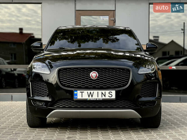 Черный Ягуар E-Pace, объемом двигателя 2 л и пробегом 159 тыс. км за 19900 $, фото 1 на Automoto.ua