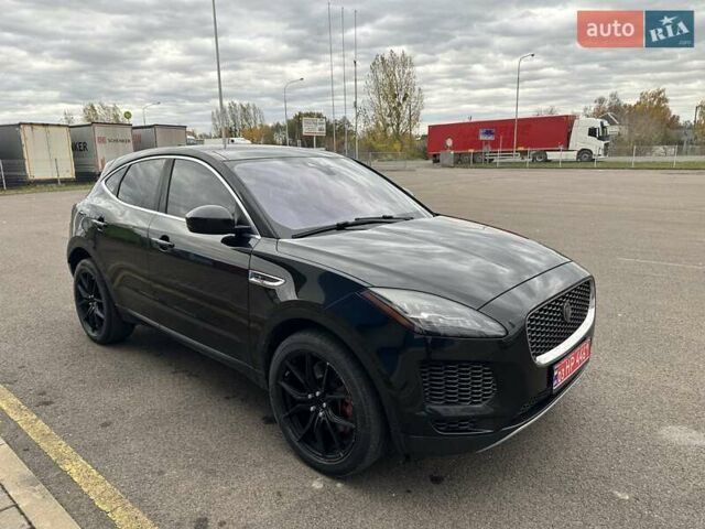 Черный Ягуар E-Pace, объемом двигателя 2 л и пробегом 186 тыс. км за 15900 $, фото 1 на Automoto.ua