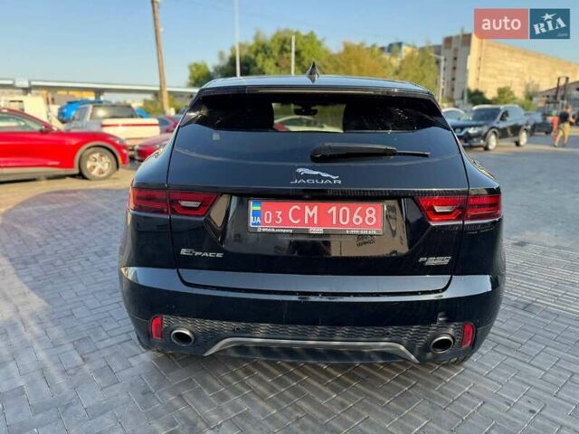 Черный Ягуар E-Pace, объемом двигателя 2 л и пробегом 127 тыс. км за 13200 $, фото 4 на Automoto.ua