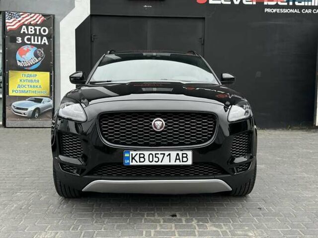 Черный Ягуар E-Pace, объемом двигателя 2 л и пробегом 72 тыс. км за 33300 $, фото 3 на Automoto.ua