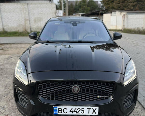 Черный Ягуар E-Pace, объемом двигателя 2 л и пробегом 117 тыс. км за 19500 $, фото 1 на Automoto.ua