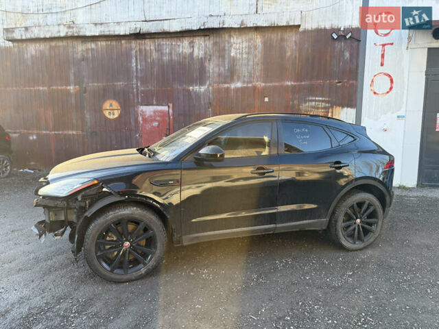 Черный Ягуар E-Pace, объемом двигателя 2 л и пробегом 18 тыс. км за 14300 $, фото 1 на Automoto.ua