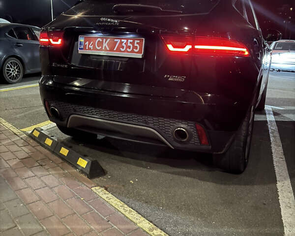 Черный Ягуар E-Pace, объемом двигателя 2 л и пробегом 80 тыс. км за 17800 $, фото 1 на Automoto.ua