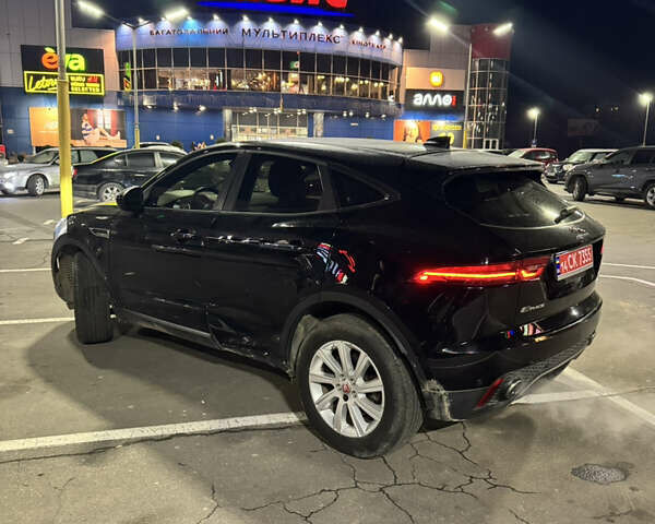 Черный Ягуар E-Pace, объемом двигателя 2 л и пробегом 80 тыс. км за 17800 $, фото 16 на Automoto.ua