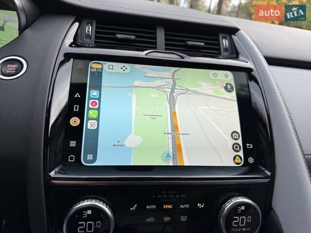 Черный Ягуар E-Pace, объемом двигателя 2 л и пробегом 38 тыс. км за 35500 $, фото 54 на Automoto.ua