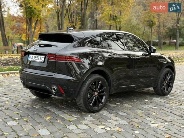 Черный Ягуар E-Pace, объемом двигателя 2 л и пробегом 38 тыс. км за 35500 $, фото 17 на Automoto.ua