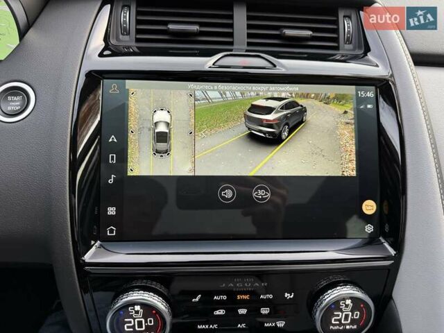Черный Ягуар E-Pace, объемом двигателя 2 л и пробегом 38 тыс. км за 35500 $, фото 45 на Automoto.ua