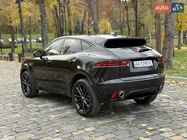 Черный Ягуар E-Pace, объемом двигателя 2 л и пробегом 38 тыс. км за 35500 $, фото 15 на Automoto.ua