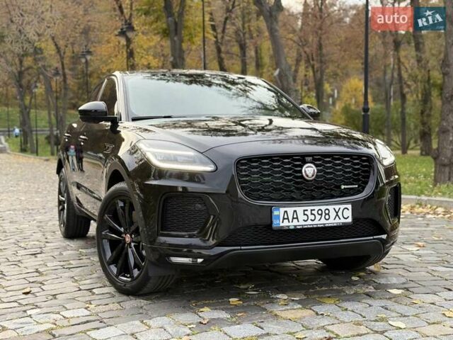 Черный Ягуар E-Pace, объемом двигателя 2 л и пробегом 38 тыс. км за 35500 $, фото 1 на Automoto.ua