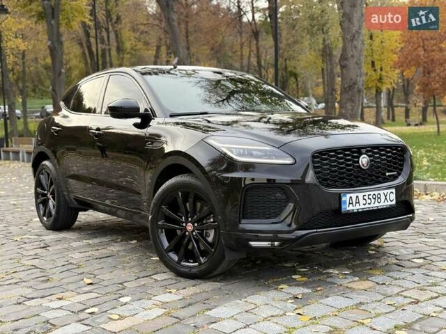 Черный Ягуар E-Pace, объемом двигателя 2 л и пробегом 38 тыс. км за 35500 $, фото 3 на Automoto.ua