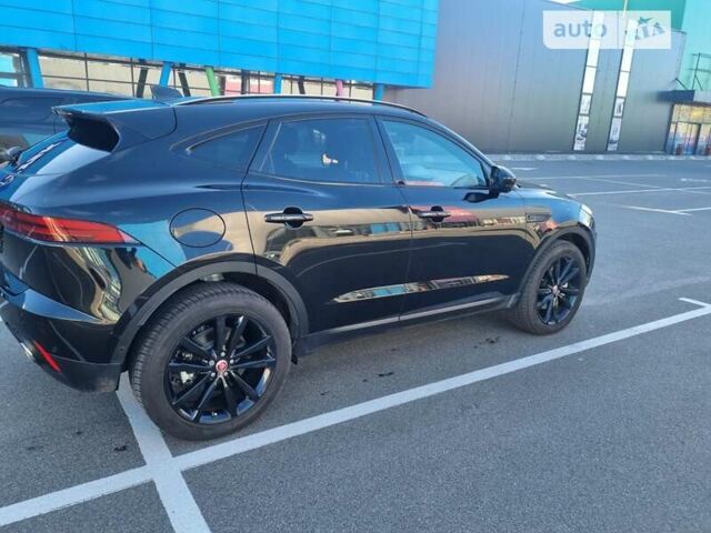 Черный Ягуар E-Pace, объемом двигателя 2 л и пробегом 10 тыс. км за 45000 $, фото 4 на Automoto.ua