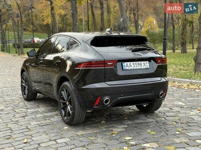 Черный Ягуар E-Pace, объемом двигателя 2 л и пробегом 38 тыс. км за 35500 $, фото 14 на Automoto.ua