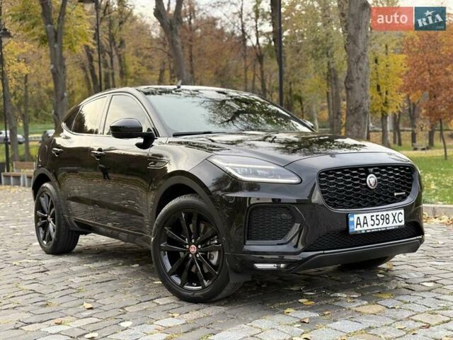 Черный Ягуар E-Pace, объемом двигателя 2 л и пробегом 38 тыс. км за 35500 $, фото 4 на Automoto.ua