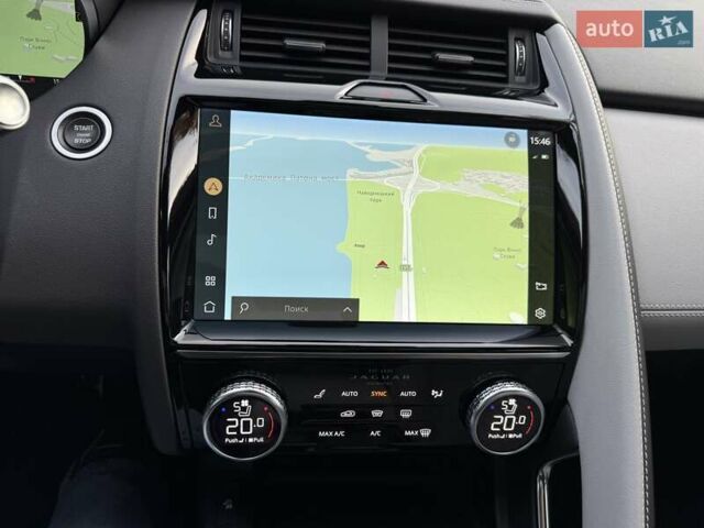 Черный Ягуар E-Pace, объемом двигателя 2 л и пробегом 38 тыс. км за 35500 $, фото 43 на Automoto.ua