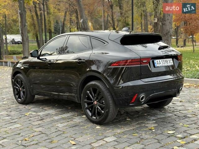 Черный Ягуар E-Pace, объемом двигателя 2 л и пробегом 38 тыс. км за 35500 $, фото 13 на Automoto.ua
