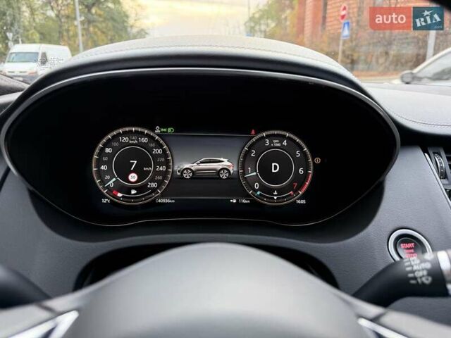 Черный Ягуар E-Pace, объемом двигателя 2 л и пробегом 38 тыс. км за 35500 $, фото 52 на Automoto.ua