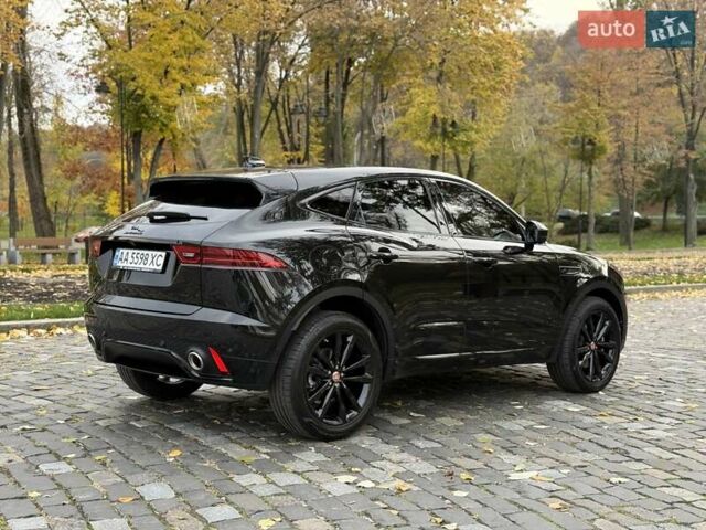 Черный Ягуар E-Pace, объемом двигателя 2 л и пробегом 38 тыс. км за 35500 $, фото 18 на Automoto.ua