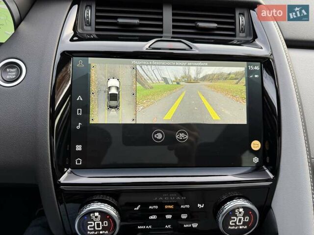Черный Ягуар E-Pace, объемом двигателя 2 л и пробегом 38 тыс. км за 35500 $, фото 44 на Automoto.ua