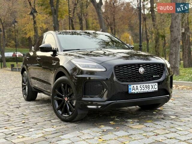 Черный Ягуар E-Pace, объемом двигателя 2 л и пробегом 38 тыс. км за 35500 $, фото 2 на Automoto.ua