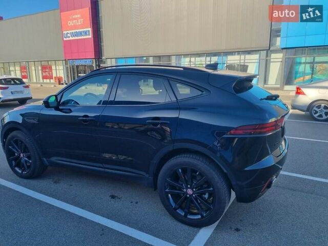 Черный Ягуар E-Pace, объемом двигателя 2 л и пробегом 10 тыс. км за 39500 $, фото 11 на Automoto.ua