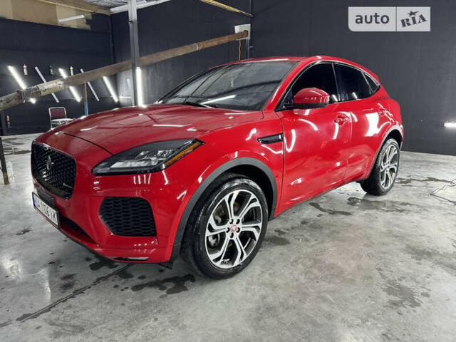 Красный Ягуар E-Pace, объемом двигателя 2 л и пробегом 42 тыс. км за 29800 $, фото 23 на Automoto.ua