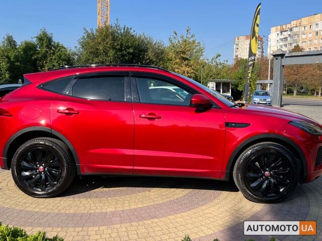 Красный Ягуар E-Pace, объемом двигателя 2 л и пробегом 136 тыс. км за 31900 $, фото 7 на Automoto.ua