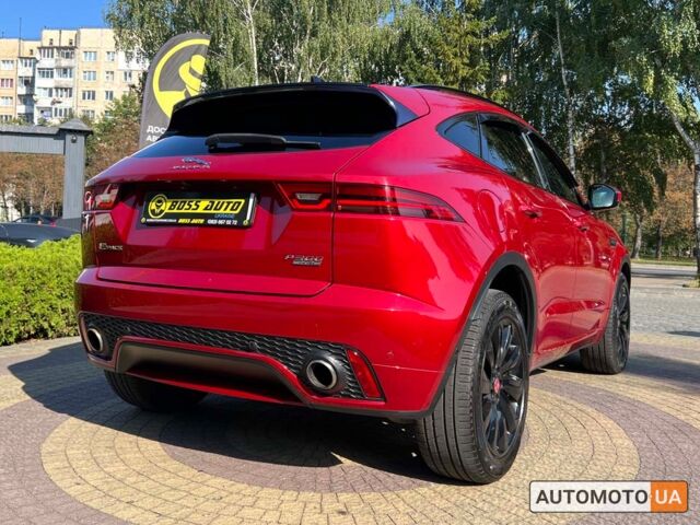 Красный Ягуар E-Pace, объемом двигателя 2 л и пробегом 136 тыс. км за 31900 $, фото 6 на Automoto.ua