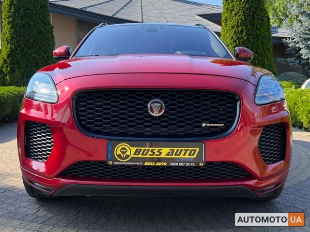 Красный Ягуар E-Pace, объемом двигателя 2 л и пробегом 136 тыс. км за 31900 $, фото 1 на Automoto.ua