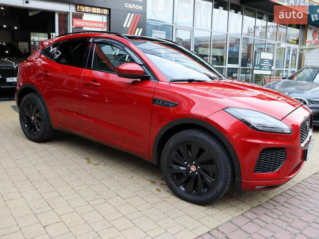 Красный Ягуар E-Pace, объемом двигателя 2 л и пробегом 141 тыс. км за 25900 $, фото 7 на Automoto.ua