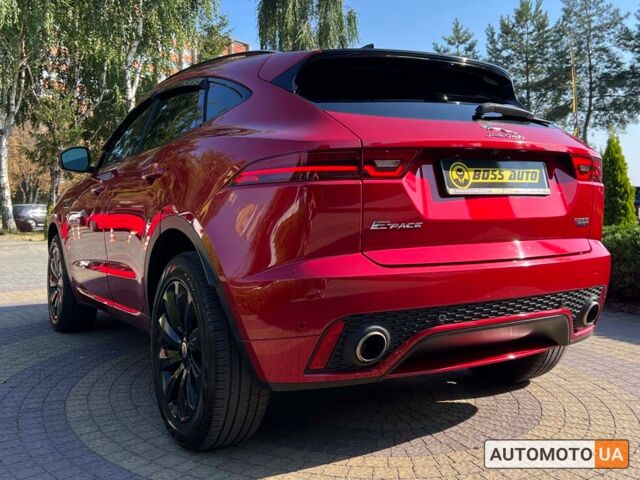 Красный Ягуар E-Pace, объемом двигателя 2 л и пробегом 136 тыс. км за 31900 $, фото 4 на Automoto.ua
