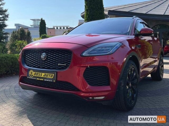 Красный Ягуар E-Pace, объемом двигателя 2 л и пробегом 136 тыс. км за 31900 $, фото 2 на Automoto.ua