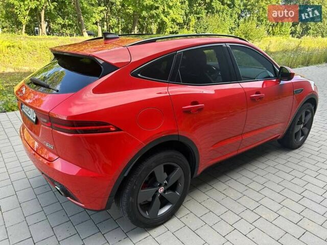 Червоний Ягуар E-Pace, об'ємом двигуна 2 л та пробігом 123 тис. км за 26300 $, фото 44 на Automoto.ua