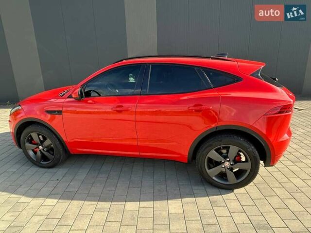 Червоний Ягуар E-Pace, об'ємом двигуна 2 л та пробігом 123 тис. км за 26300 $, фото 5 на Automoto.ua