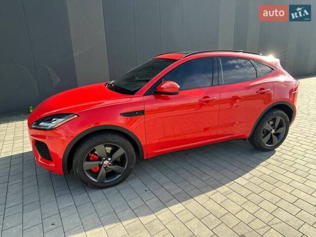 Червоний Ягуар E-Pace, об'ємом двигуна 2 л та пробігом 123 тис. км за 26300 $, фото 7 на Automoto.ua