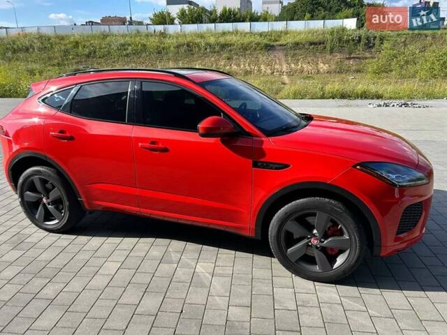 Червоний Ягуар E-Pace, об'ємом двигуна 2 л та пробігом 123 тис. км за 26300 $, фото 16 на Automoto.ua