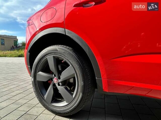 Червоний Ягуар E-Pace, об'ємом двигуна 2 л та пробігом 123 тис. км за 26300 $, фото 22 на Automoto.ua