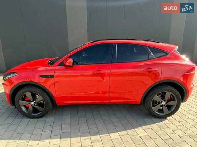 Червоний Ягуар E-Pace, об'ємом двигуна 2 л та пробігом 123 тис. км за 26300 $, фото 6 на Automoto.ua