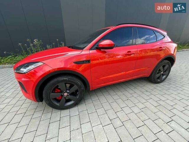 Червоний Ягуар E-Pace, об'ємом двигуна 2 л та пробігом 123 тис. км за 26300 $, фото 36 на Automoto.ua