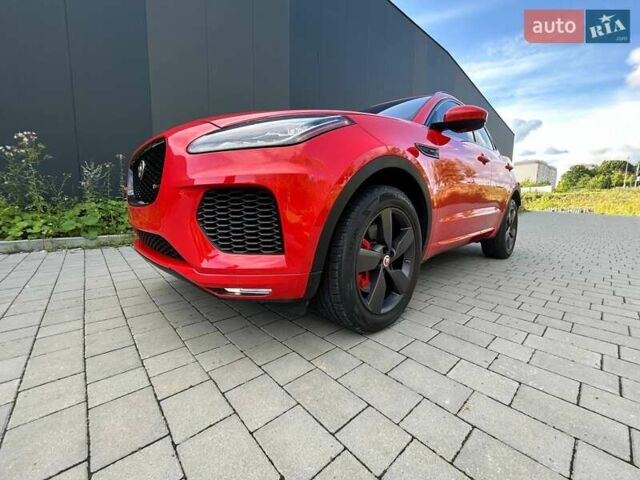 Червоний Ягуар E-Pace, об'ємом двигуна 2 л та пробігом 123 тис. км за 26300 $, фото 39 на Automoto.ua
