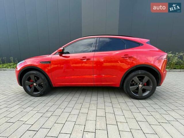 Червоний Ягуар E-Pace, об'ємом двигуна 2 л та пробігом 123 тис. км за 26300 $, фото 35 на Automoto.ua