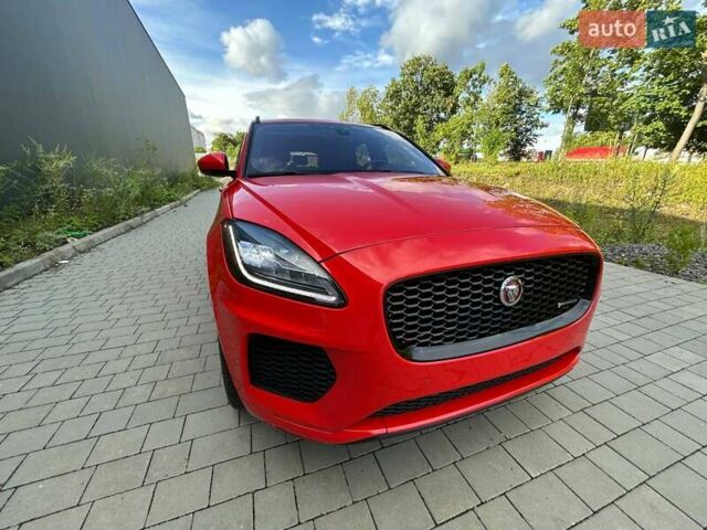 Червоний Ягуар E-Pace, об'ємом двигуна 2 л та пробігом 123 тис. км за 26300 $, фото 41 на Automoto.ua