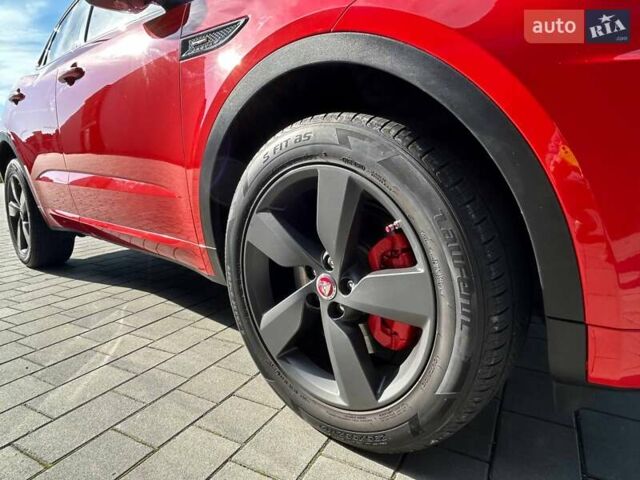 Червоний Ягуар E-Pace, об'ємом двигуна 2 л та пробігом 123 тис. км за 26300 $, фото 23 на Automoto.ua
